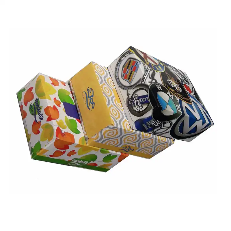 دستمال کاغذی 100 برگ شکوه مدل carinos2000 مجموعه 3 عددی