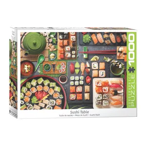 پازل 1000 تکه یوروگرافیکس پازلز مدل Sushi Table كد 60005618