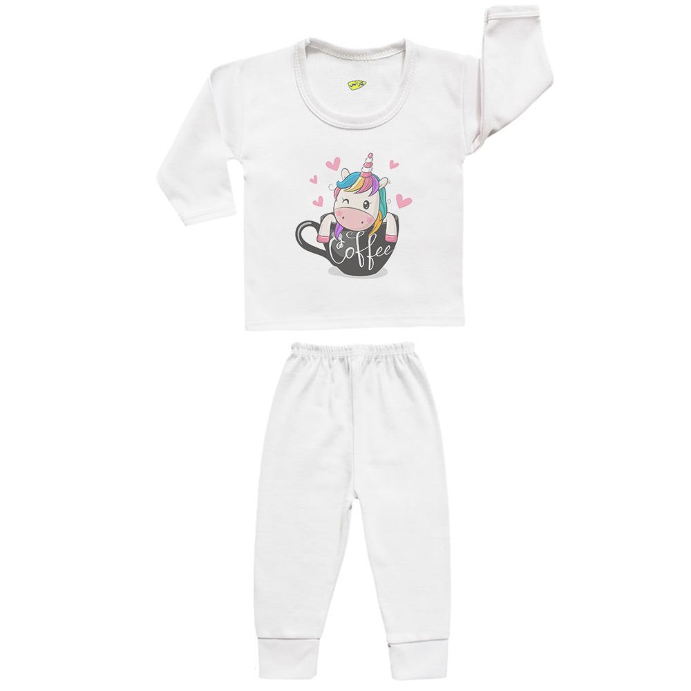 ست تی شرت و شلوار نوزادی کارانس مدل SBS-3252