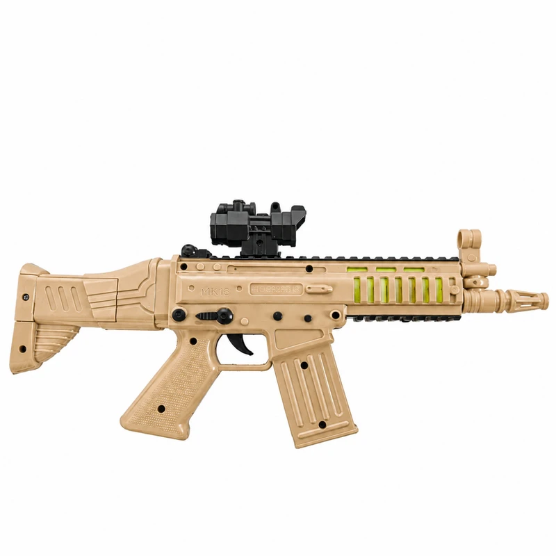 تفنگ بازی مدل Mk16 موزیکال و چراغدار 