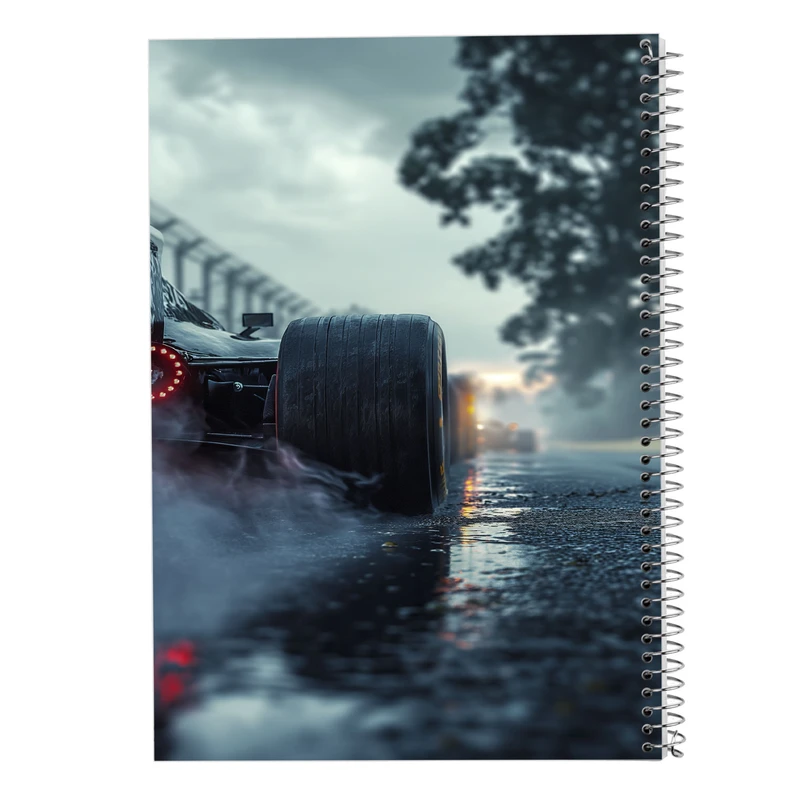 دفتر نت موسیقی 50 برگ مدوپد مدل need for speed کد DF13648