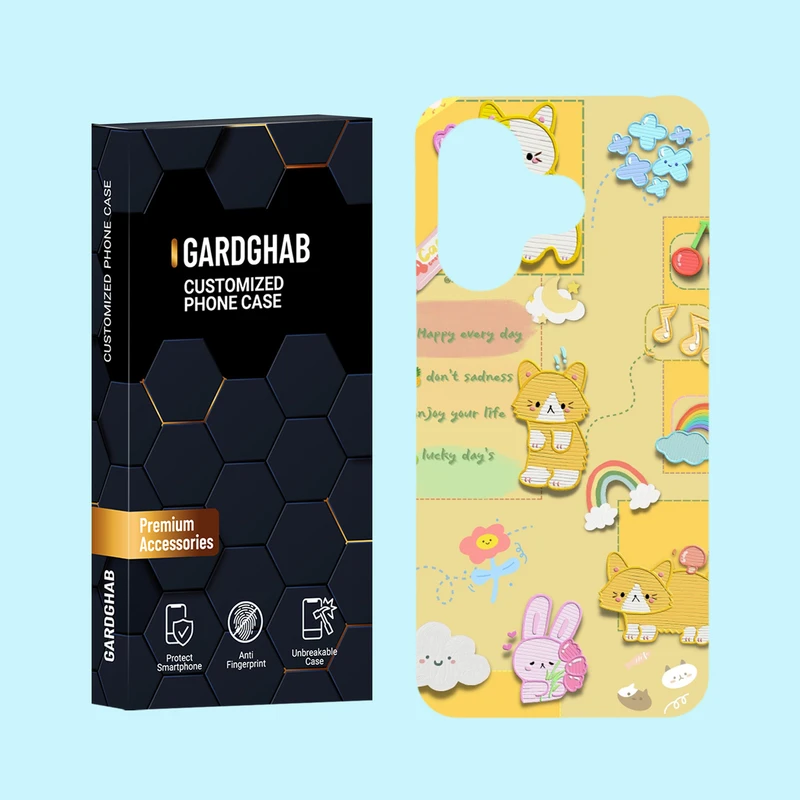 کاور گارد قاب مدل فانتزی مناسب برای گوشی موبایل شیائومی Redmi 13 4G / 5G