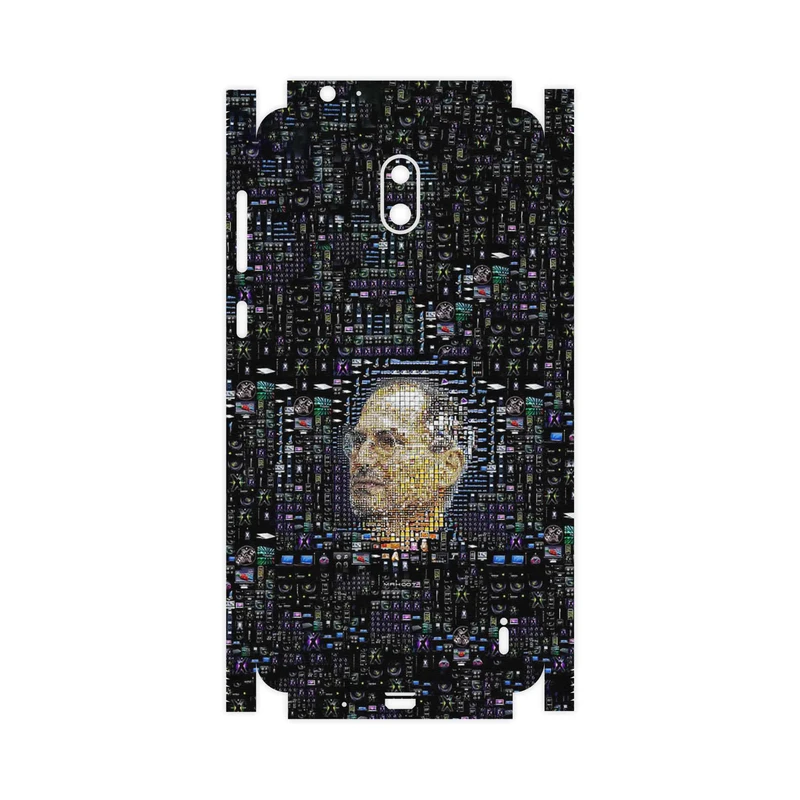 برچسب پوششی ماهوت مدل 2 Collage of Steve Jobs-FullSkin مناسب برای گوشی موبایل نوکیا 2