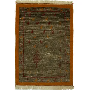 گبه دستباف یک و نیم متری مدل دکوراتیو