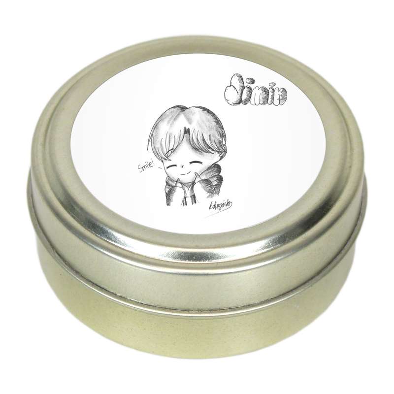 شمع قوطی دارلی طرح بی تی اس مدل 1271