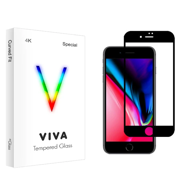 محافظ صفحه نمایش ویوا مدل 4K مناسب برای گوشی موبایل اپل iPhone 8 Plus