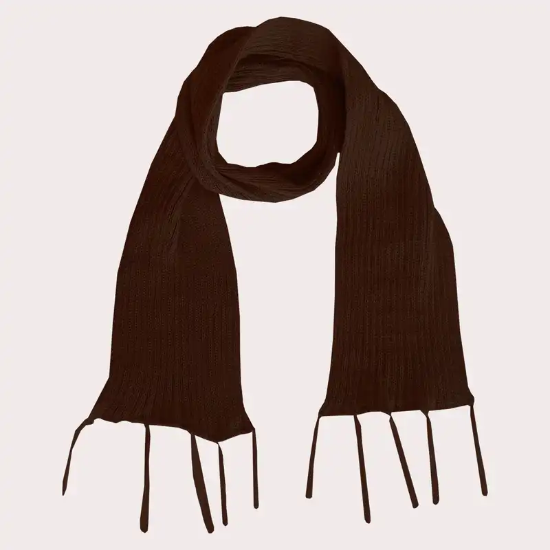 ست کلاه و شال گردن بافتنی بچگانه مدل تبسم-6