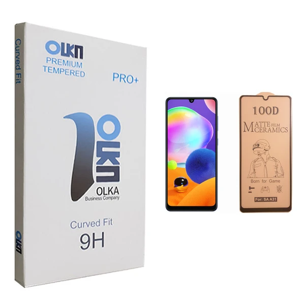 محافظ صفحه نمایش سرامیکی الکا مدل +PRO مناسب برای گوشی موبایل سامسونگ Galaxy A31