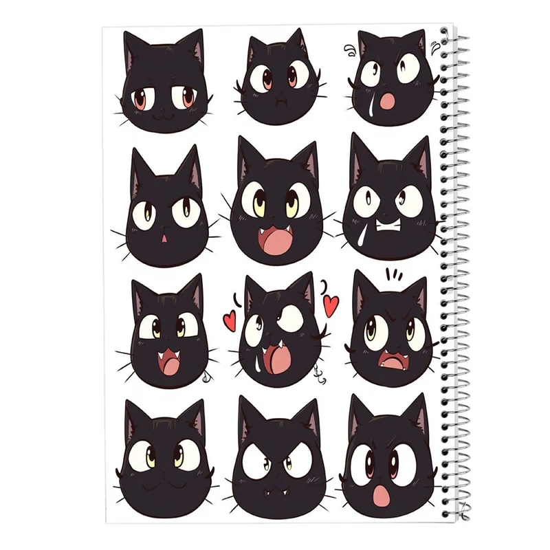 دفتر نقاشی 50 برگ مدوپد مدل سگ و گربه کد DF17366