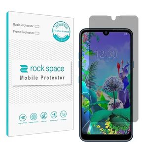 Privacy screen protector Rockspace model HyPRV suitable for LG Q60 mobile phone