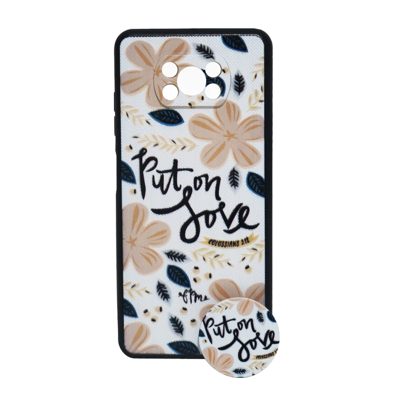 کاور کد 2293 مناسب برای گوشی موبایل شیائومی POCO X3 به همراه پایه نگهدارنده