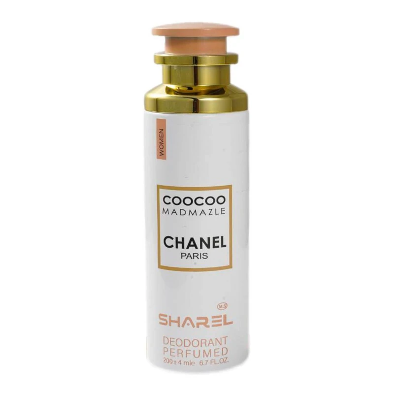 اسپری بدن زنانه شارل مدل Coco Mademoiselle حجم 200 میلی لیتر