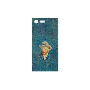 MAHOOT Self portrait with a gray felt hat Cover Sticker for Sony Xperia X Compact