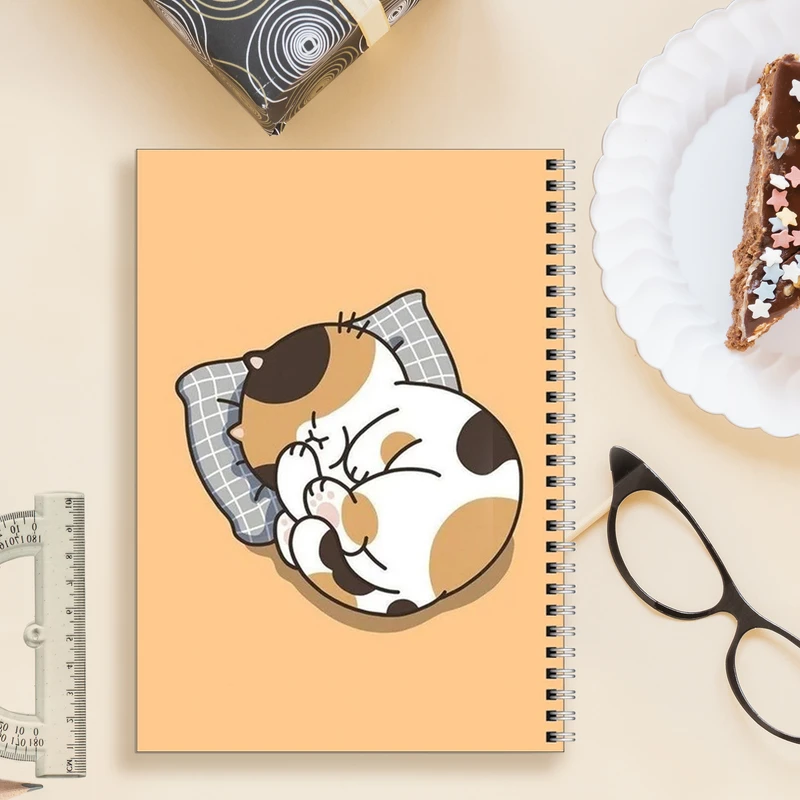 دفتر مشق 80 برگ بامبیلیپ طرح گربه کیوت کد 8184336
