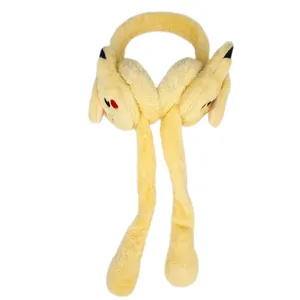 گوش گیر زمستانی بچگانه مدل پمپی گوش متحرک خرگوش کد brg 80p