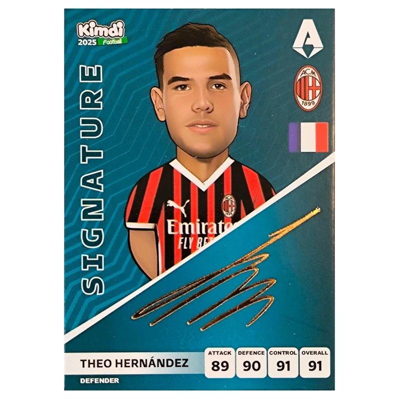 اسباب بازی زینتی کیمدی مدل تئو هرناندز 2025 امضا