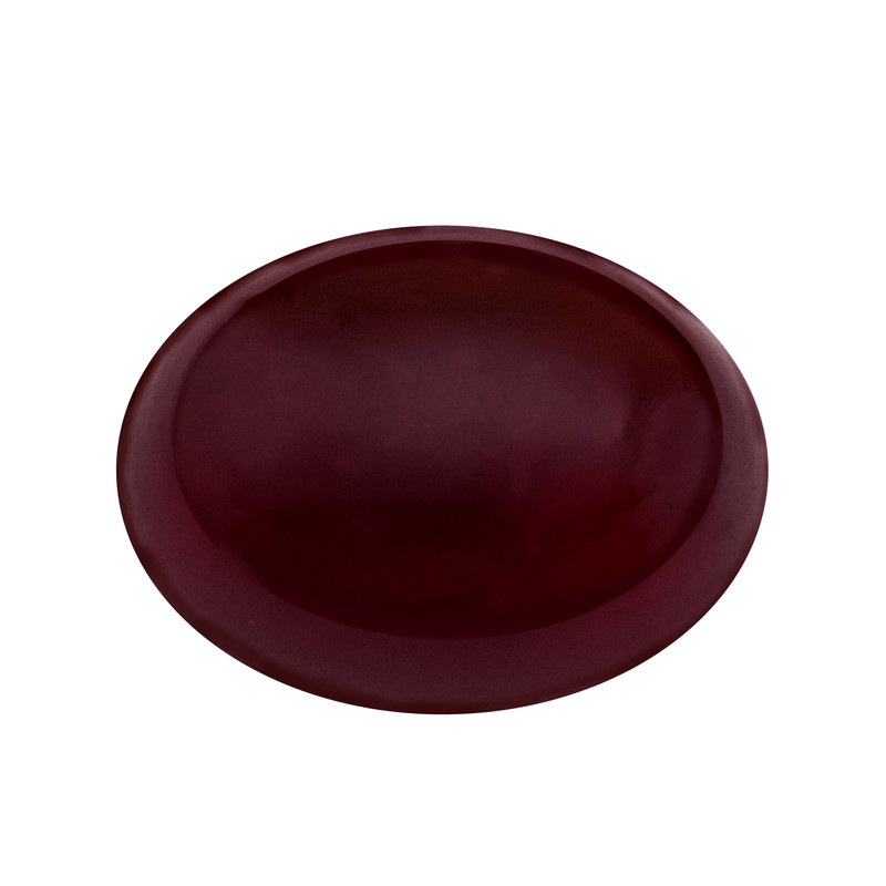 سنگ زینتی گارنت سرخ مدل نگین دامله کد RTM-RG17-85CT