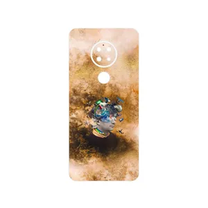 MAHOOT Collage of surreal Portrait of Men Cover Sticker for Nokia 6.2