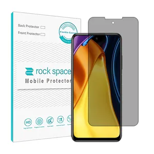Rockspace HyPRV transparent privacy screen protector suitable for Xiaomi Poco M3 Pro 5G mobile phone