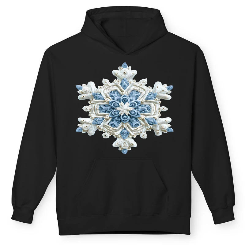 هودی مردانه پاد آفرین مدل دانه برفی کد 01