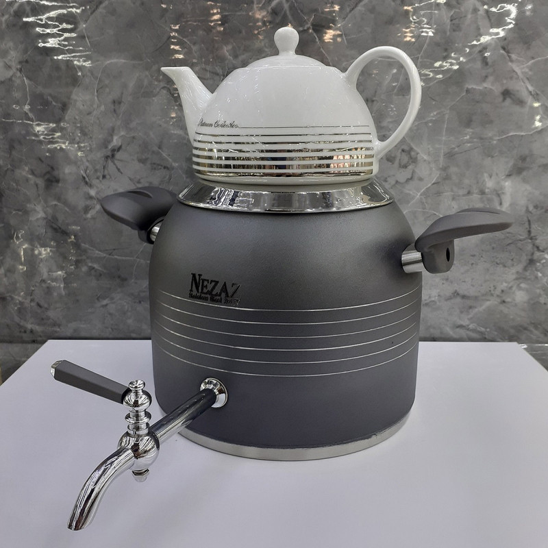 ست کتری و قوری نزاز مدل قالب ترک