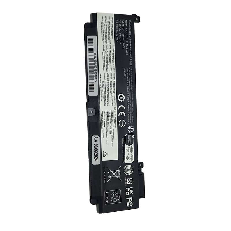 باتری لپتاپ سه سلولی مدل T460S مناسب برای لپ تاپ لنوو T460S باتری لپتاپ سه سلولی مدل T460S مناسب برای لپ تاپ لنوو T460S