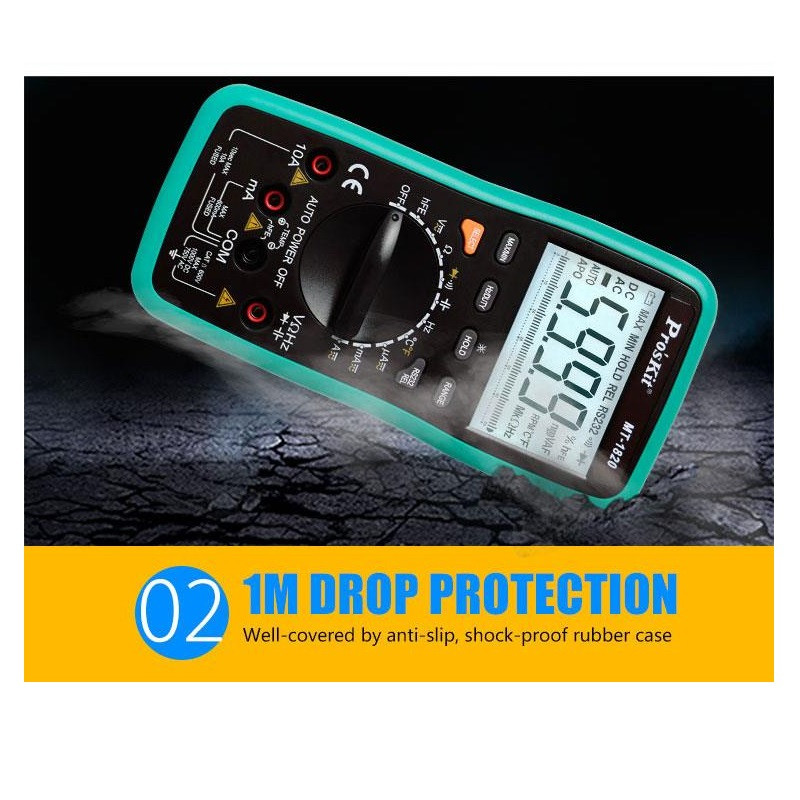 مولتی متر دیجیتال پروسکیت مدل MT-1820