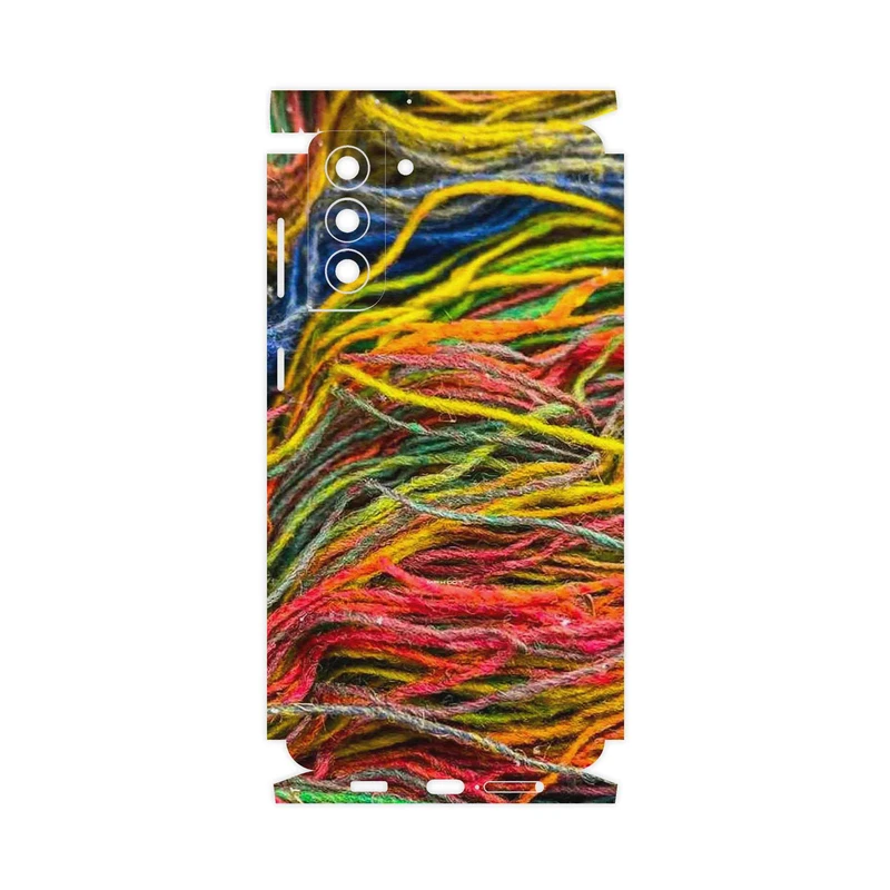 برچسب پوششی ماهوت مدل Fabric Texture 9-FullSkin مناسب برای گوشی موبایل سامسونگ Galaxy S21 Plus 5G