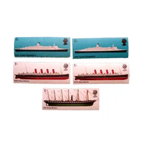 تمبر یادگاری مدل کشتی کد DS2452 مجموعه 5 عددی