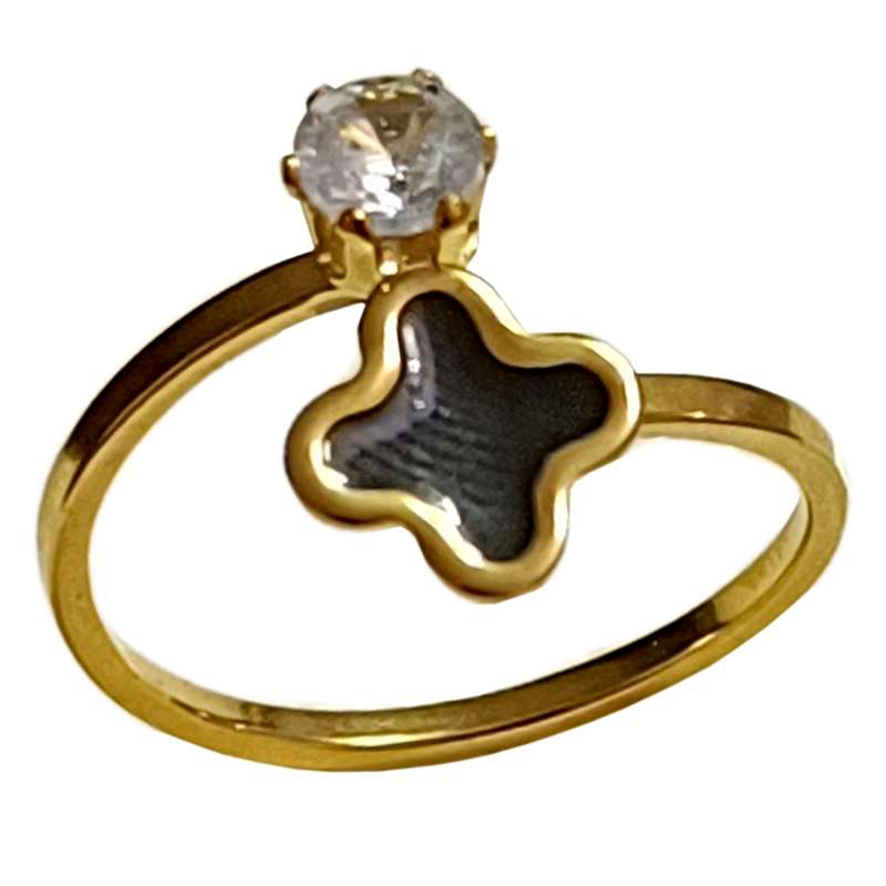 انگشتر زنانه طرح تک نگین کد RKH_1666 انگشتر زنانه طرح تک نگین کد RKH_1666