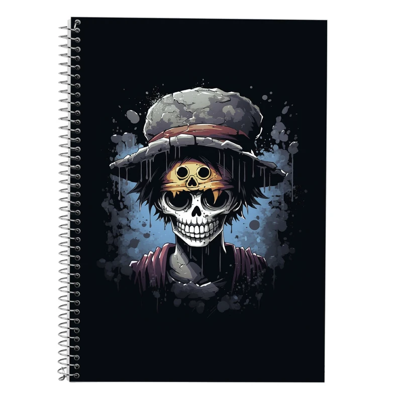 دفتر زبان 50 برگ مدوپد مدل سه خط طرح وان پیس One Piece کد DF11734