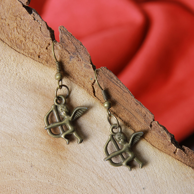 گوشواره دخترانه بازرگانی میلادی کد GZN_187