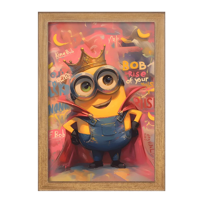 تابلو خندالو مدل مینیون ها (Minions) کد F11719