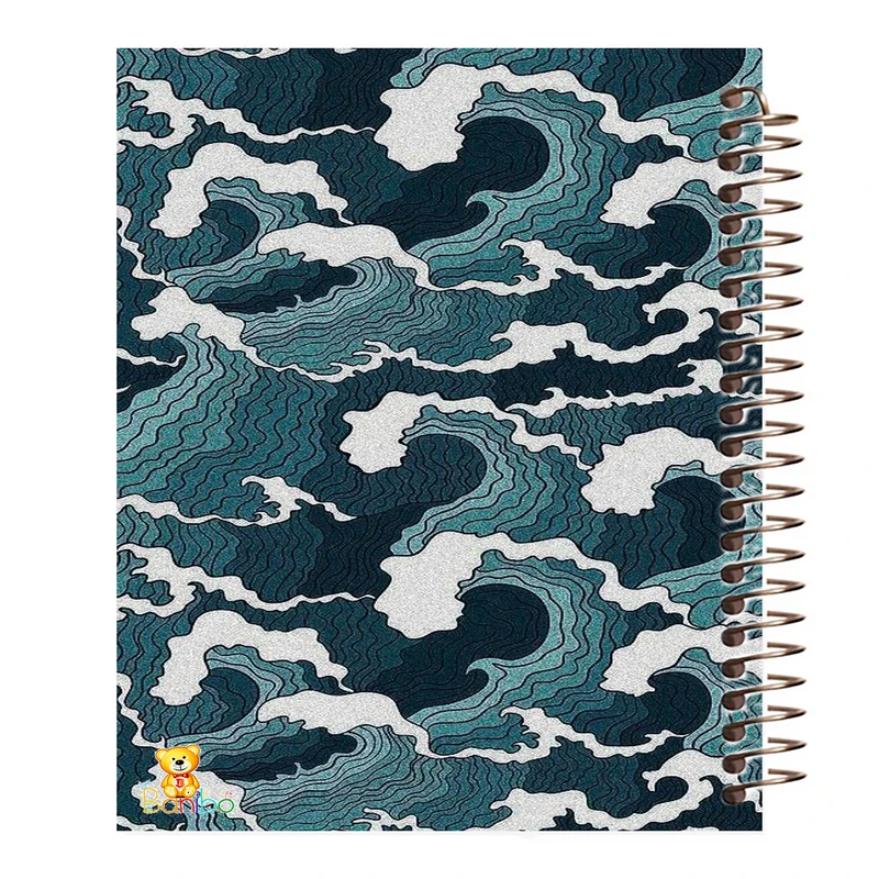 دفتر مشق 100 برگ بانیبو طرح دریا کد 191