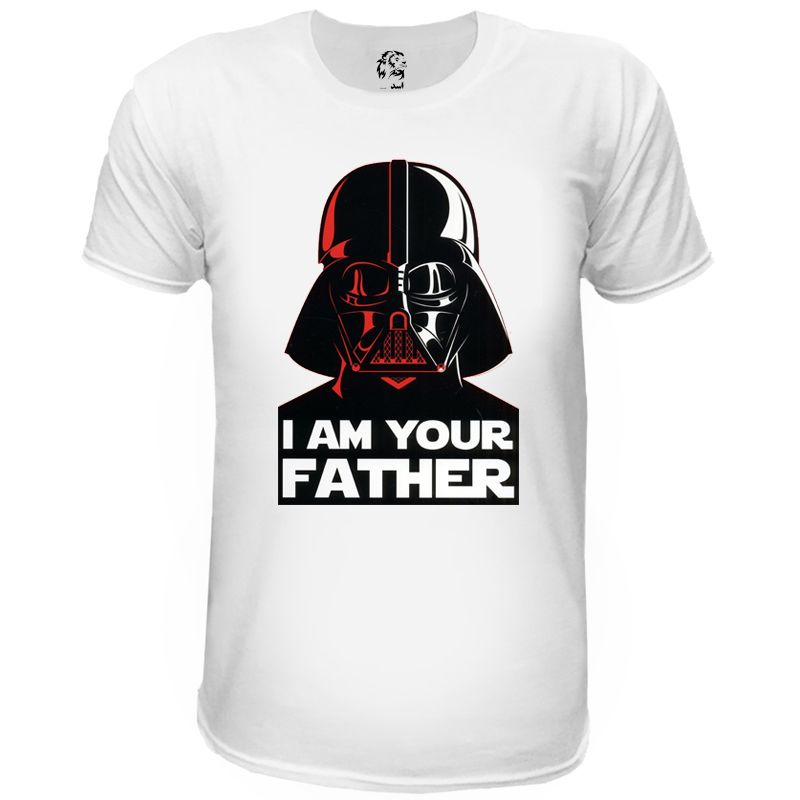 تی شرت آستین کوتاه مردانه اسد طرح Darth Vader کد 40 -  - 1