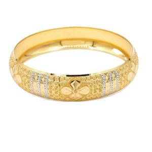 تک-پوش طلا 18 عیار زنانه رضا گلد مدل گلبرگ سایز 4