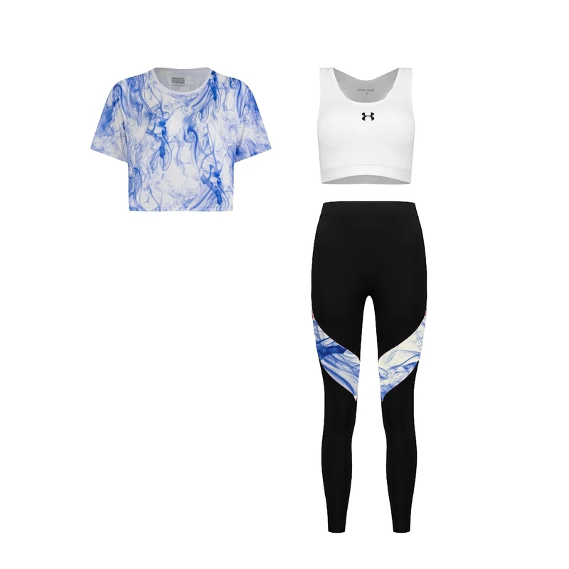 ست سه تکه لباس ورزشی زنانه مدل 1801-1401-56