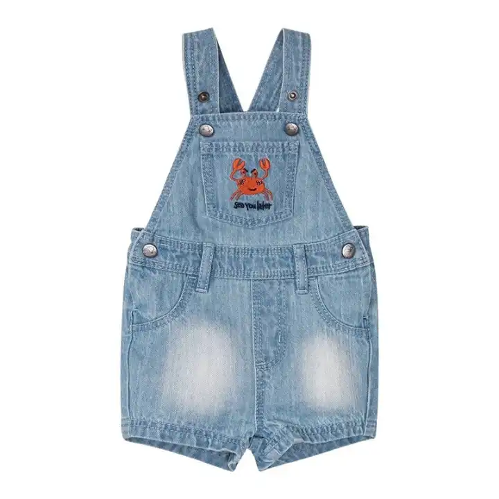 سرهمی جین نوزادی لوپیلو مدل خرچنگ کد 4-6