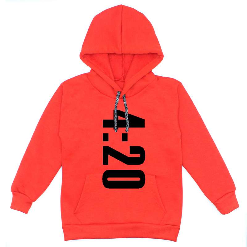 هودی پسرانه مدل W18 4 20 رنگ قرمز