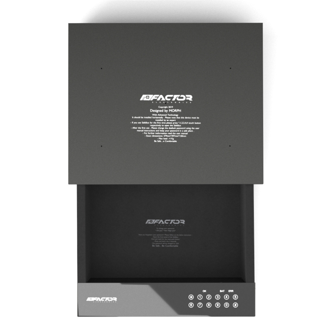 صندوق الکترونیکی کشویی فکتور مدل SBX-1