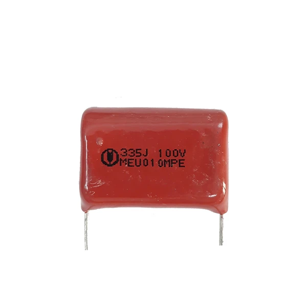 خازن 3.3 میکروفاراد 100ولت مدل 335J/100V بسته 10عددی