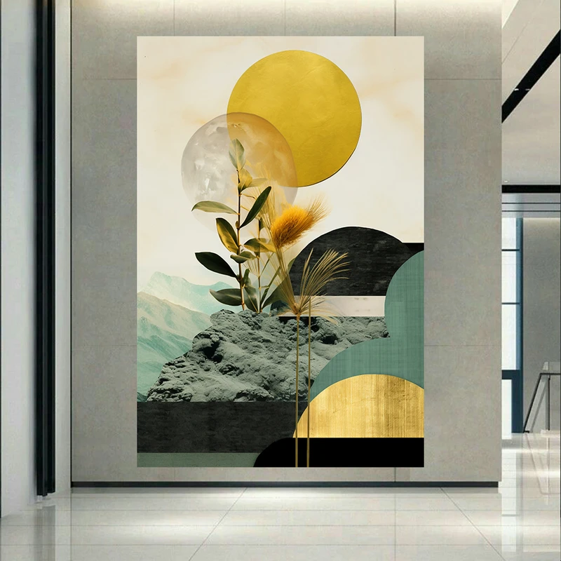 پوستر طرح انتزاعی رشد نمونه کد AR32249