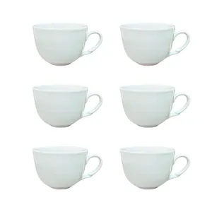 فنجان شرکت صنایع چینی تقدیس مدل لاته 220 سی سی بسته 6 عددی