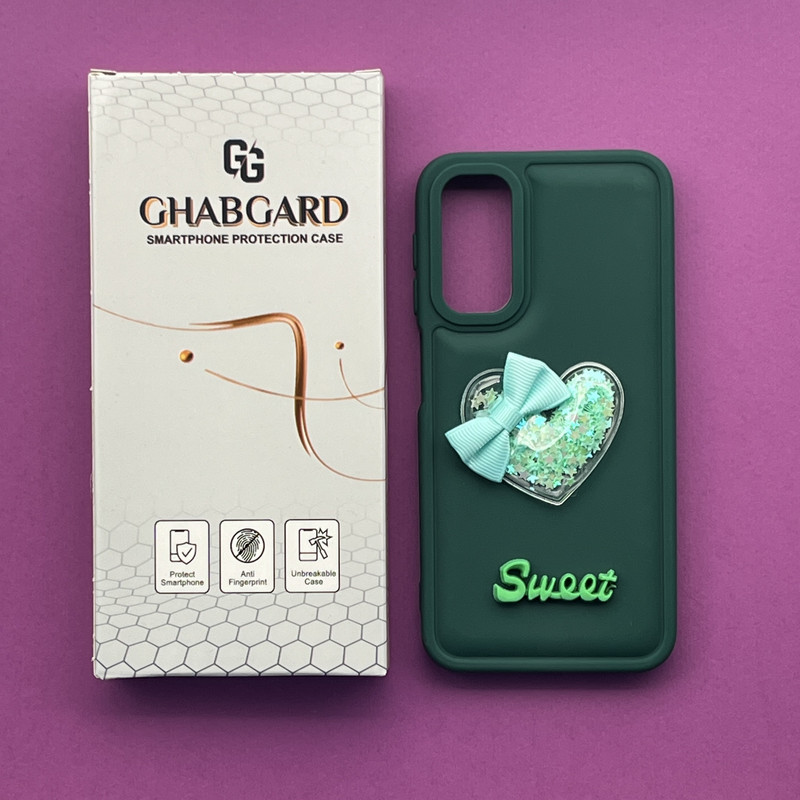 کاور قاب گارد مدل سیلیکونی دخترانه مناسب برای گوشی موبایل سامسونگ Galaxy A25   