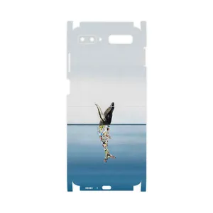 MAHOOT Collage of Sea Trash-FullSkin Cover Sticker for Samsung Galaxy Z Flip