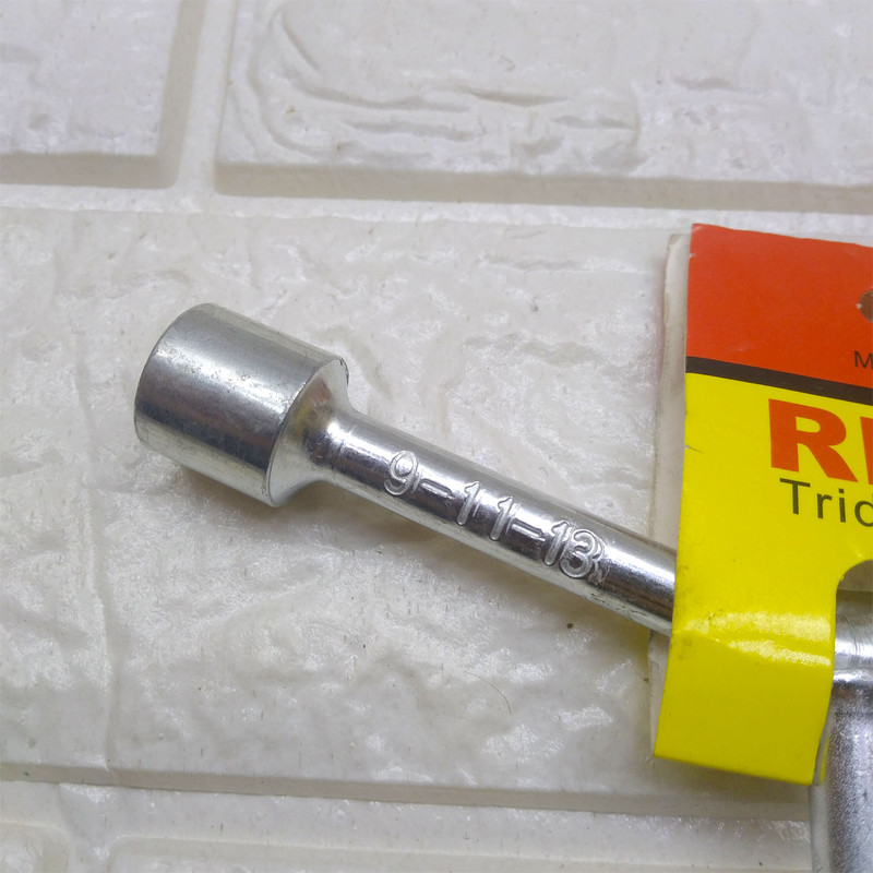 آچار بکس مدل سه پر سایز 9، 11، 13 میلی متر آچار بکس مدل سه پر سایز 9، 11، 13 میلی متر