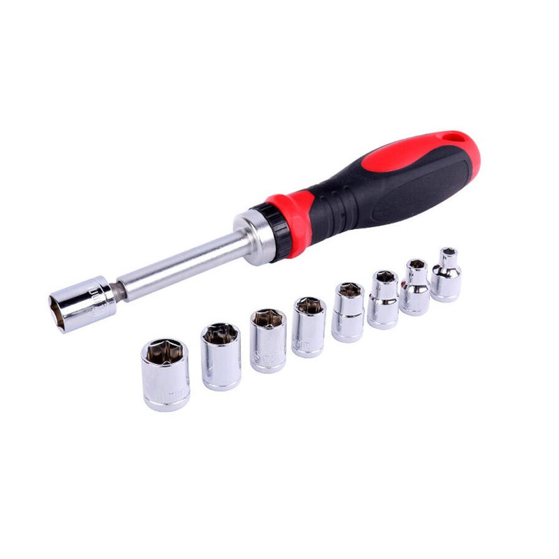 مجموعه 63 عددی پیچ گوشتی جغجغه ای و سری بکس مدل RH-2716