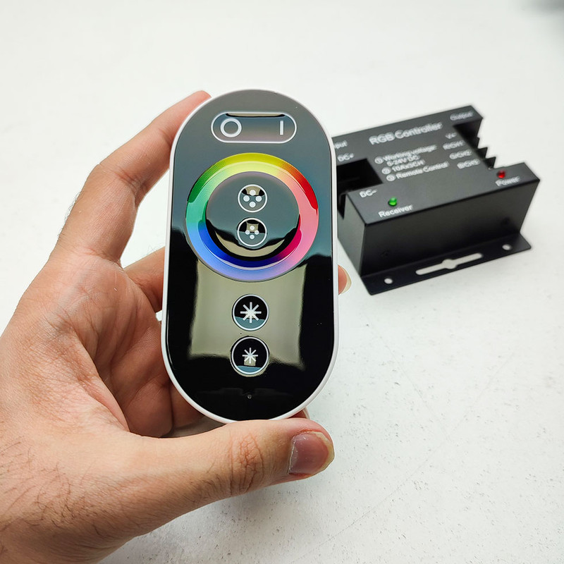 ریموت ریسه شلنگی مدل W24-5 لمسی RGB