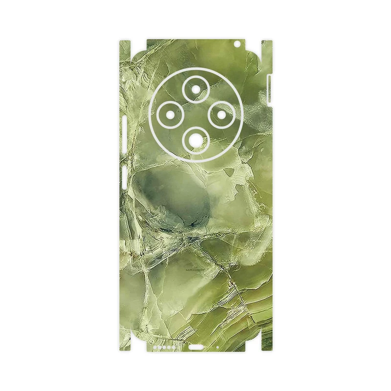 برچسب پوششی ماهوت مدل Green_Crystal_Marble-FullSkin مناسب برای گوشی موبایل شیائومی Redmi 14C
