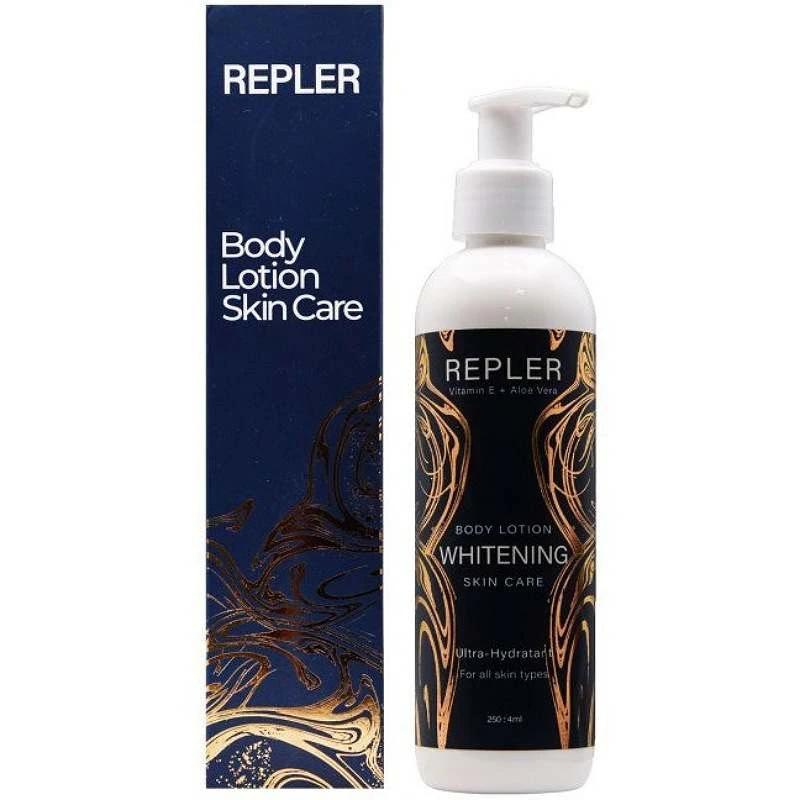 لوسیون بدن رپلر مدل ۴۰۳ مناسب برای شفافیت پوست حجم ۲۵۰ میلی لیتر